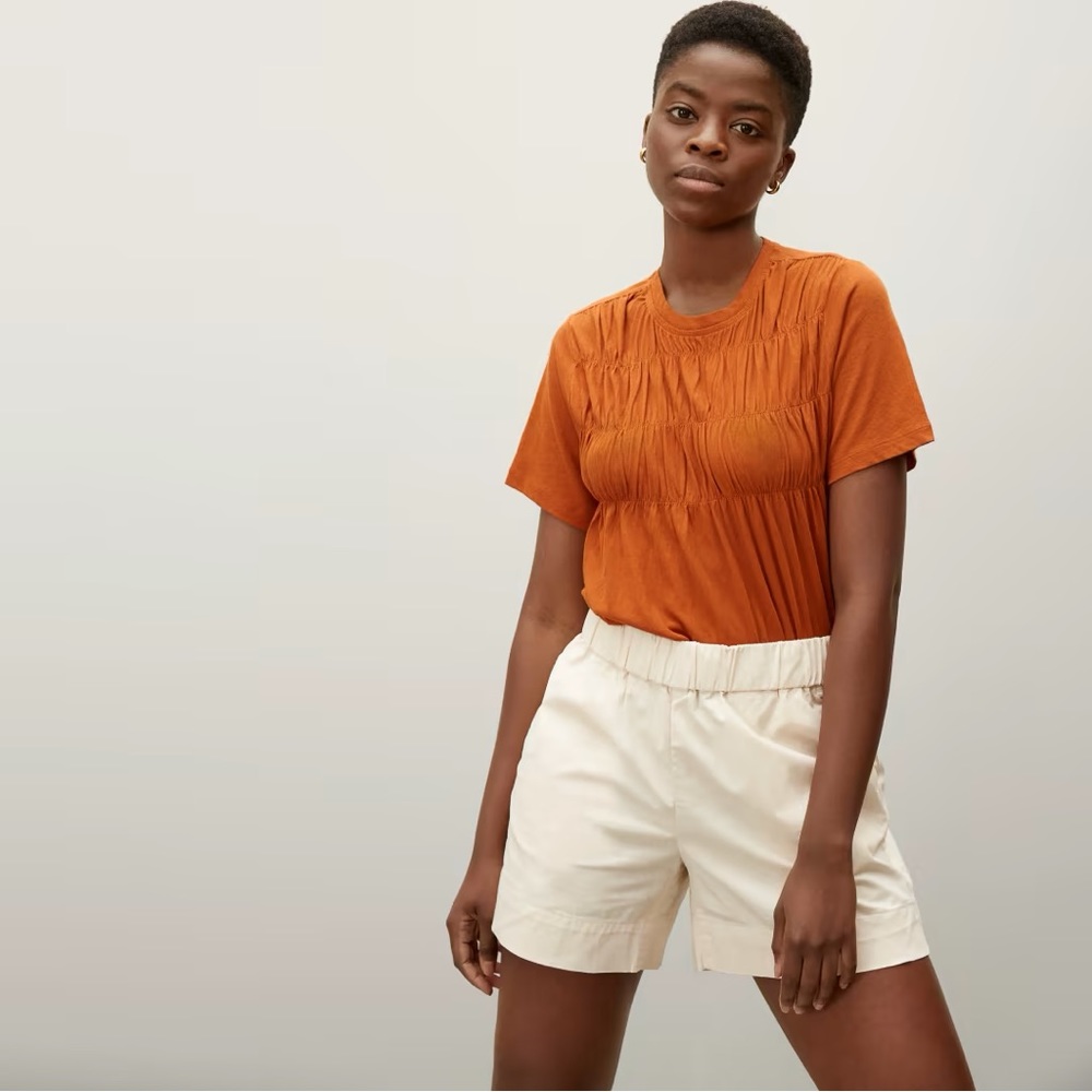 Everlane Orange Short Sleeve Tee